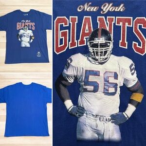 Mitchell & Ness New York Giants LT Lawrence Taylor Big Tall Shirt Men Size 2XL